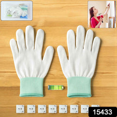 Picture Hanging Kit – Complete Wall Mounting Set with Level & Gloves