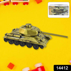 Iron Art Tank Model – Retro Vintage Desktop Decoration