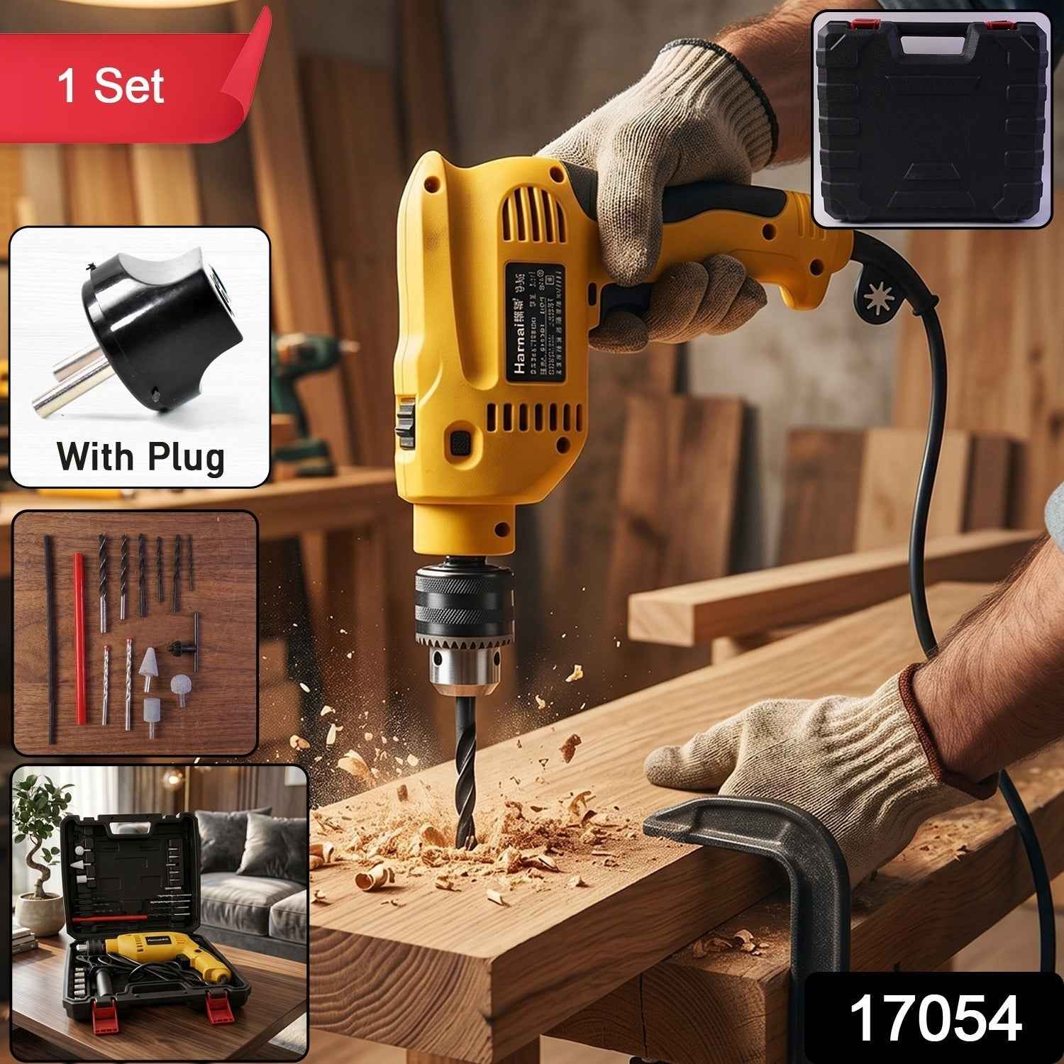 Heavy Duty Electric Drill Ð Powerful & Versatile for Professional Use