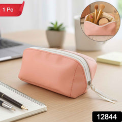 Cosmetic & Pencil Pouch – Durable PU Leather Travel Organizer