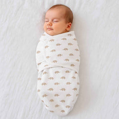 Baby Swaddle Wrap – Soft Cotton Adjustable Wrap for Newborns