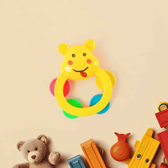 Infant rattle toys designed for sensory development and easy grasp