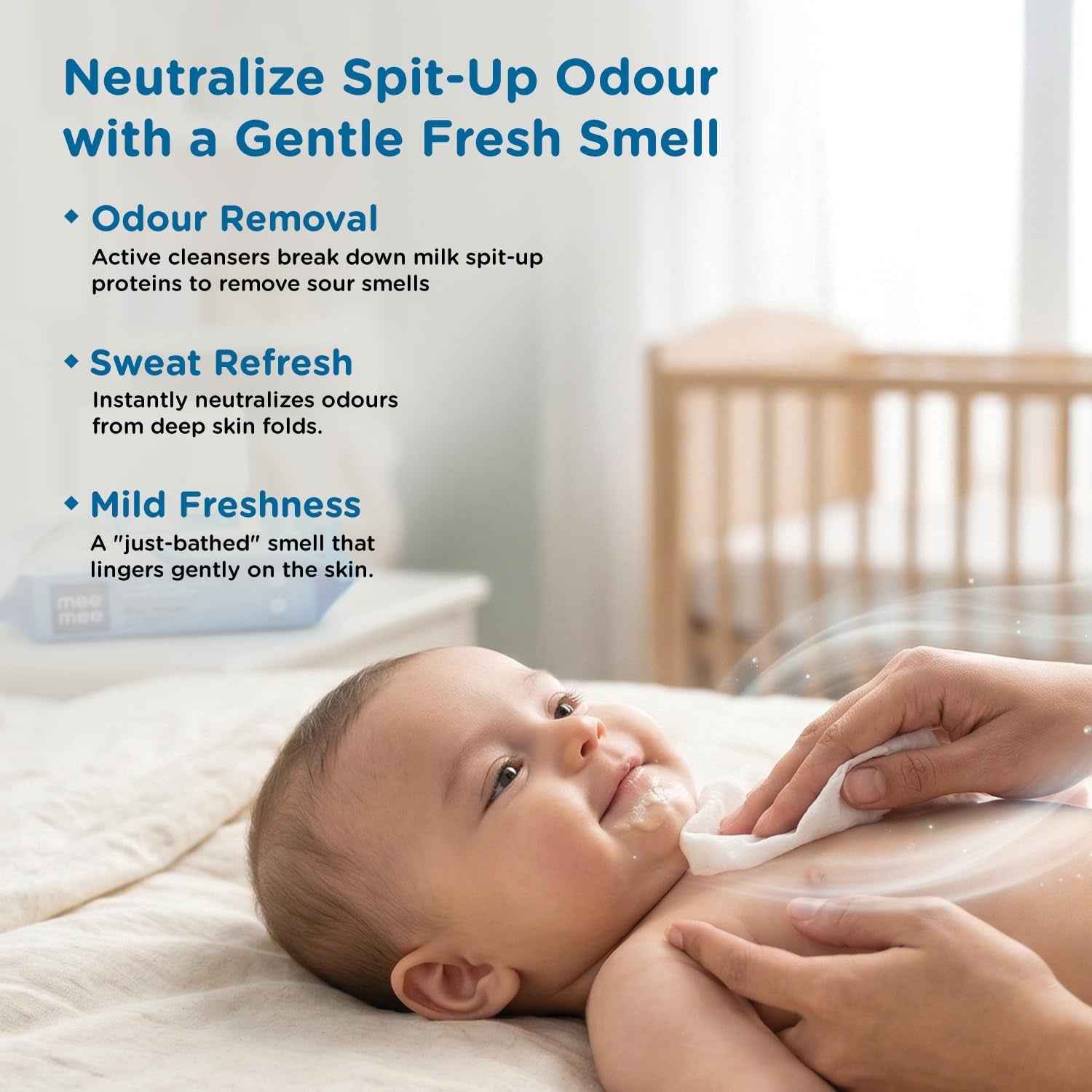 Travel Fresh Baby Wet Wipes Ð Gentle & Portable for Sensitive Skin