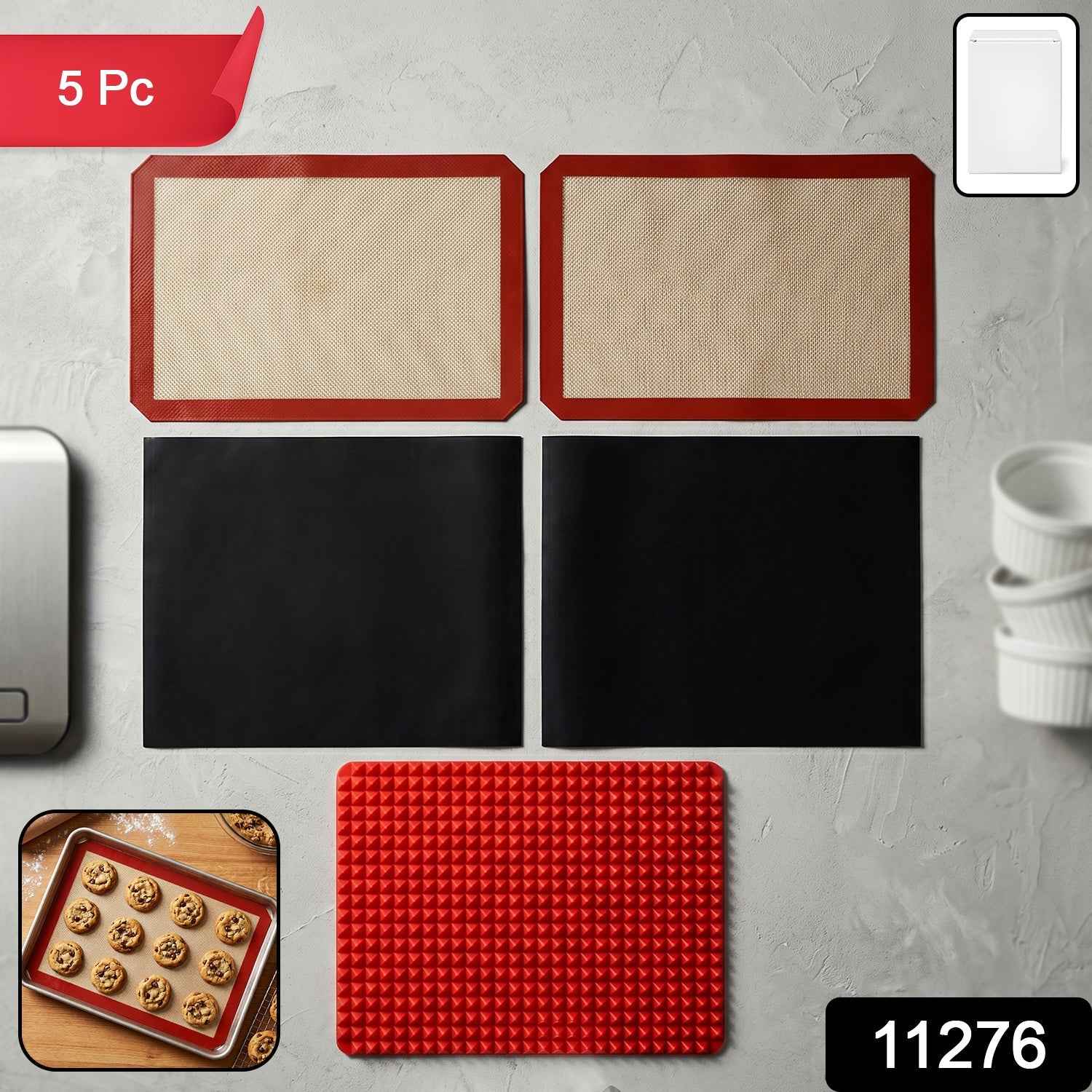 Non-Stick Silicone Baking Mat Ð Reusable & Heat Resistant for Perfect Bakes