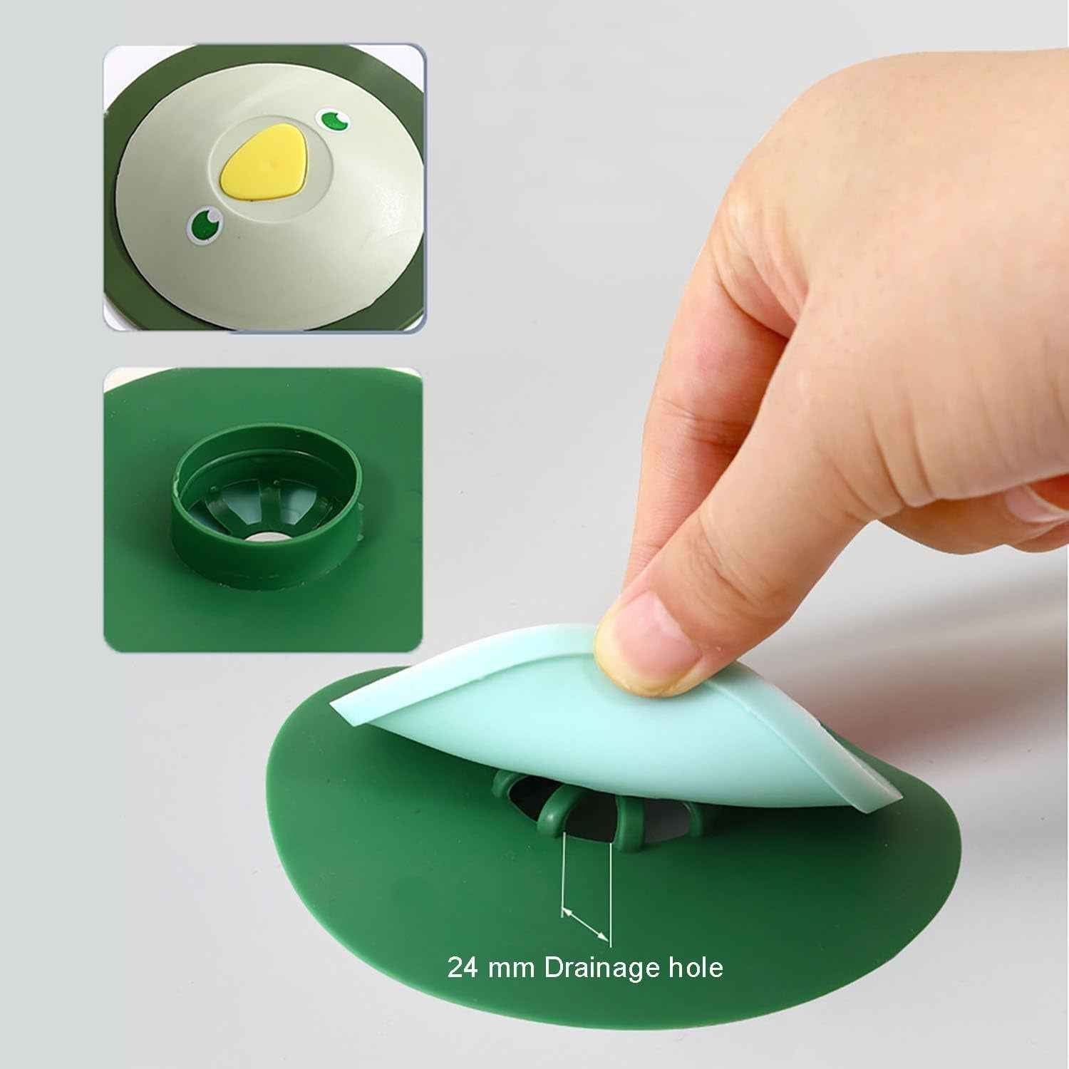 Kitchen Silicone Sink Drain Cover – Cute Duck Design & Anti Clog