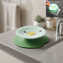 Kitchen Silicone Sink Drain Cover – Cute Duck Design & Anti Clog