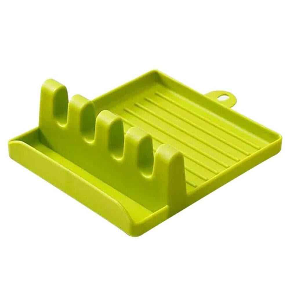 Spatula Holder – Multi-Functional Silicone Utensil Rest | Quickslice