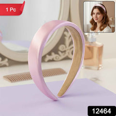 Padded Satin Hairband – Comfortable & Stylish Accessory