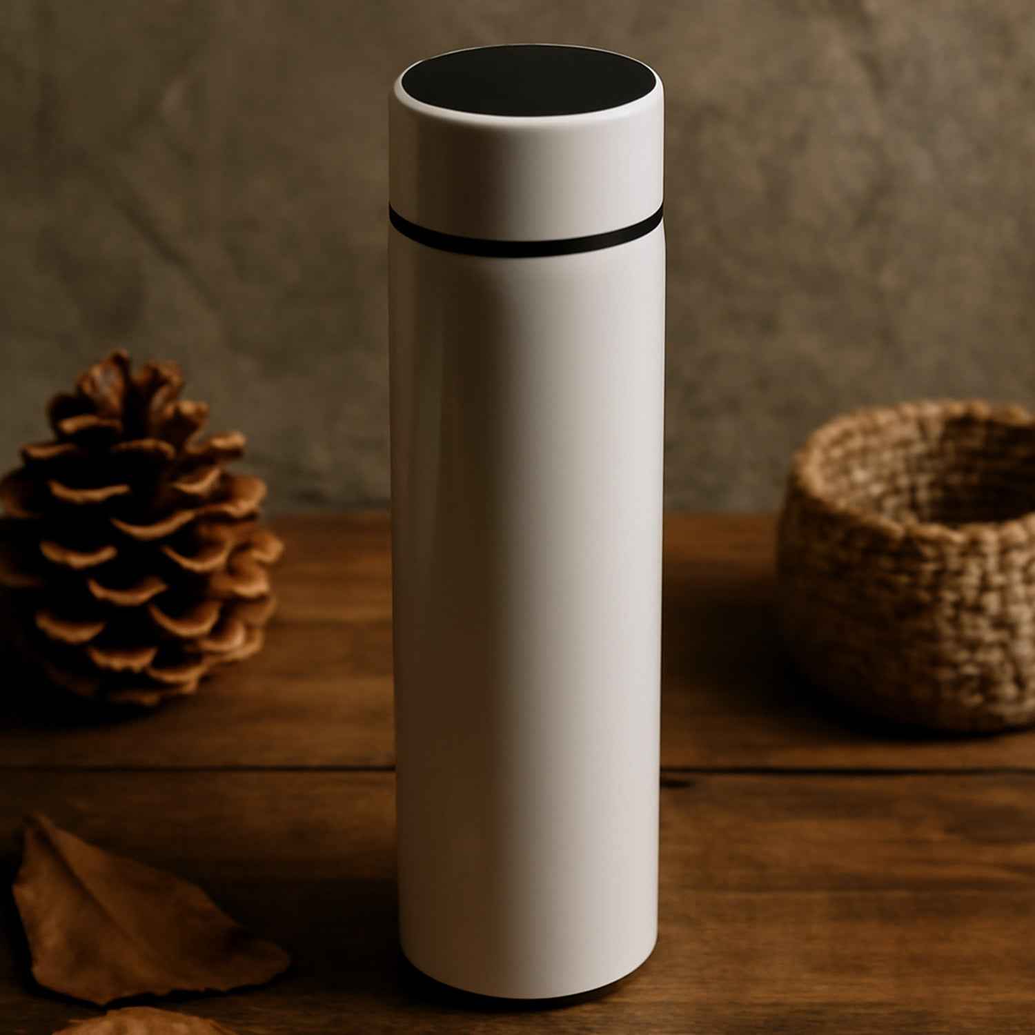 Vacuum Insulated Water Bottle – 500ML LED Temperature Display