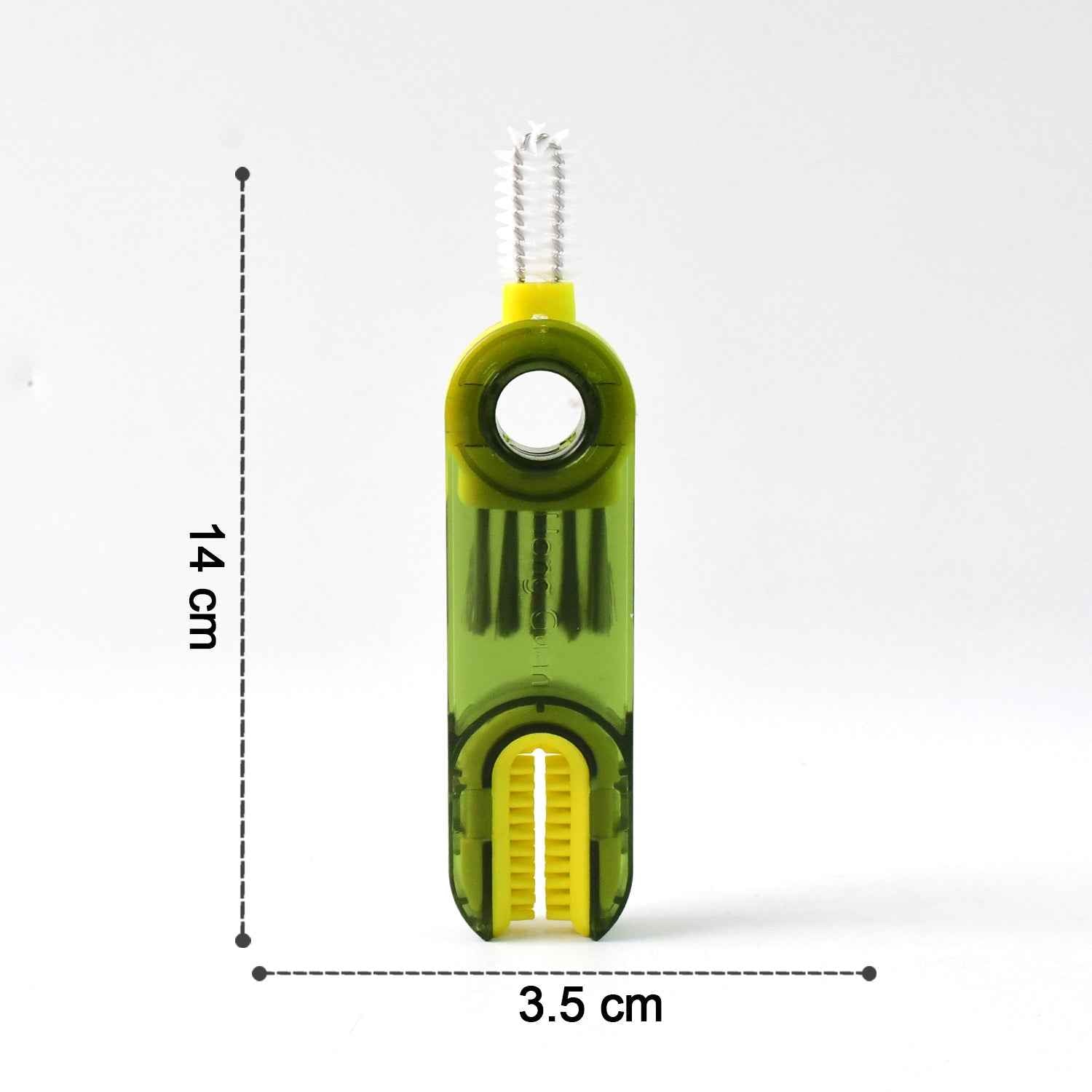 Multipurpose Cleaning Brush – Dual Head Scrubber for Bottles & Straws