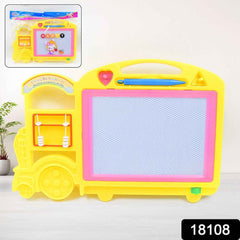 Kids Drawing Board – Bus Shape Erasable Slate | Inventive Play