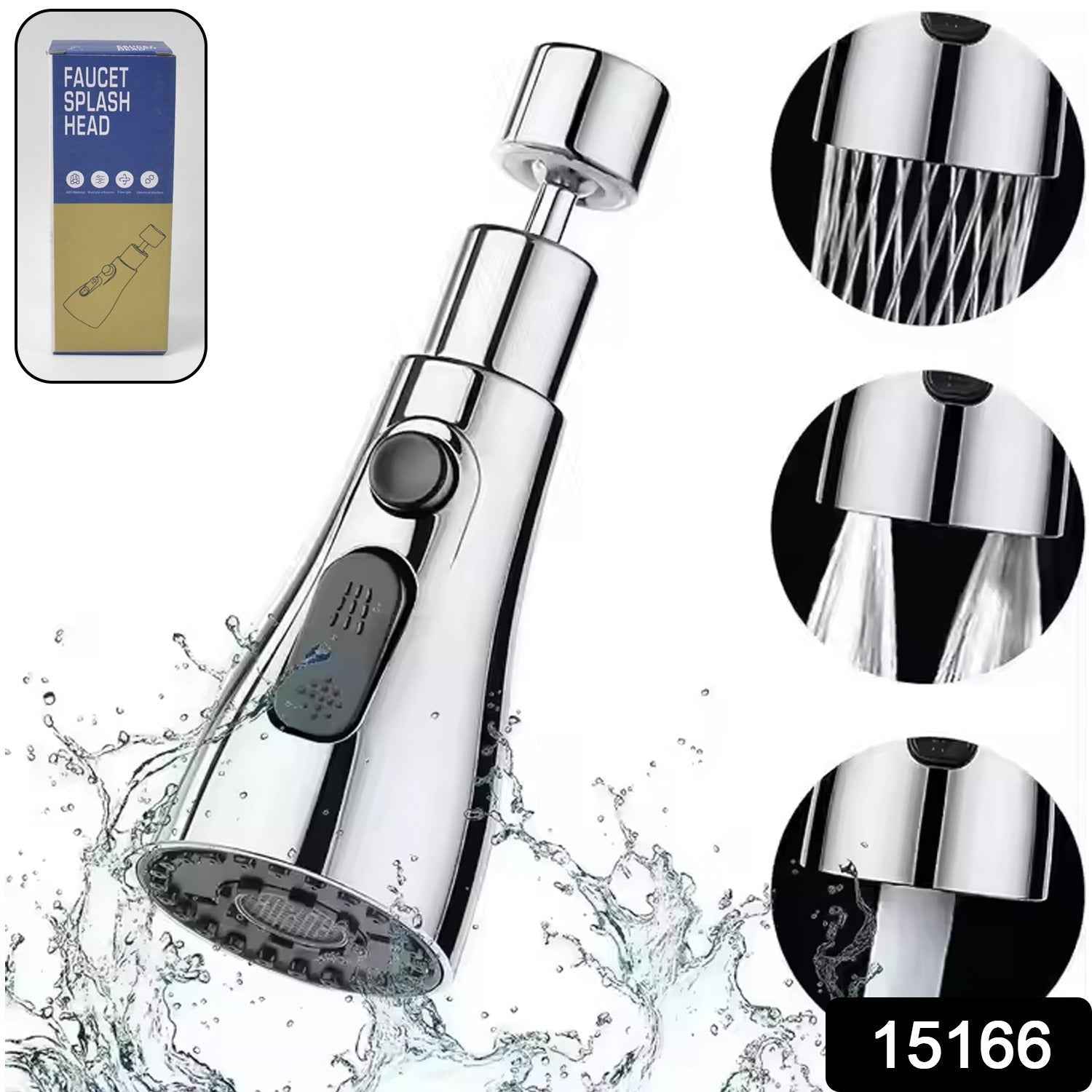 Kitchen Faucet Sprayer – 3-Function Pull Down |
