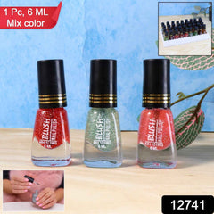 Mini Nail Polish – Glitter Finish Quick-Dry 6 ML