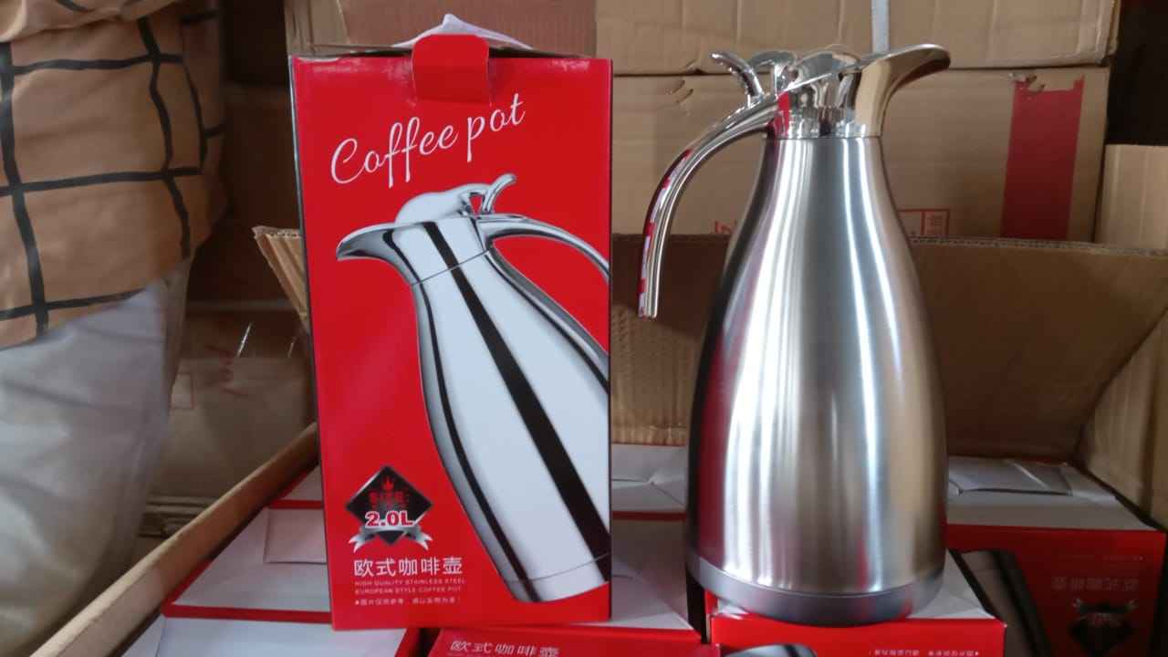 Vacuum Insulated Kettle Jug – 2L Stainless Steel | Bottlart