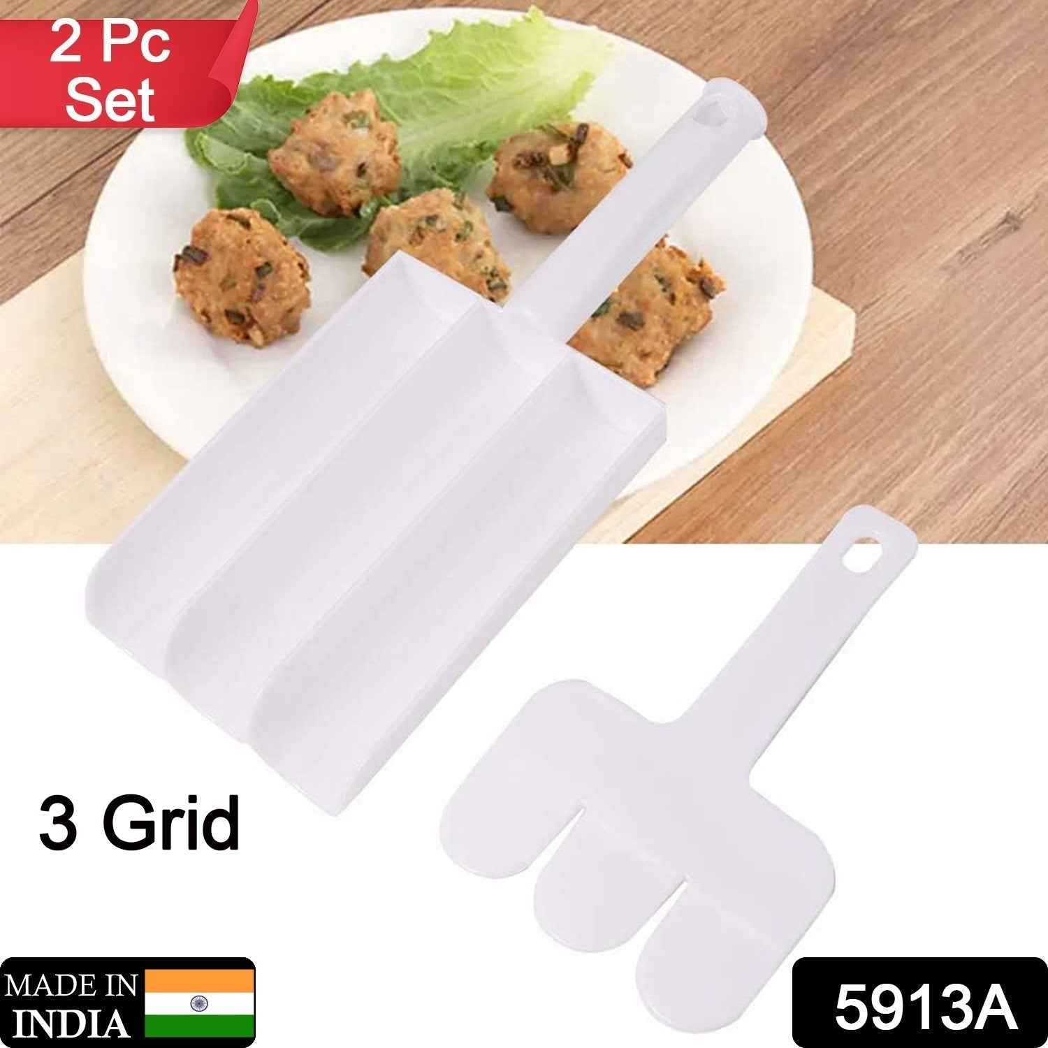 Fritters Maker – Multifunction Ball Scoop (2 Pc) | XcelCraft