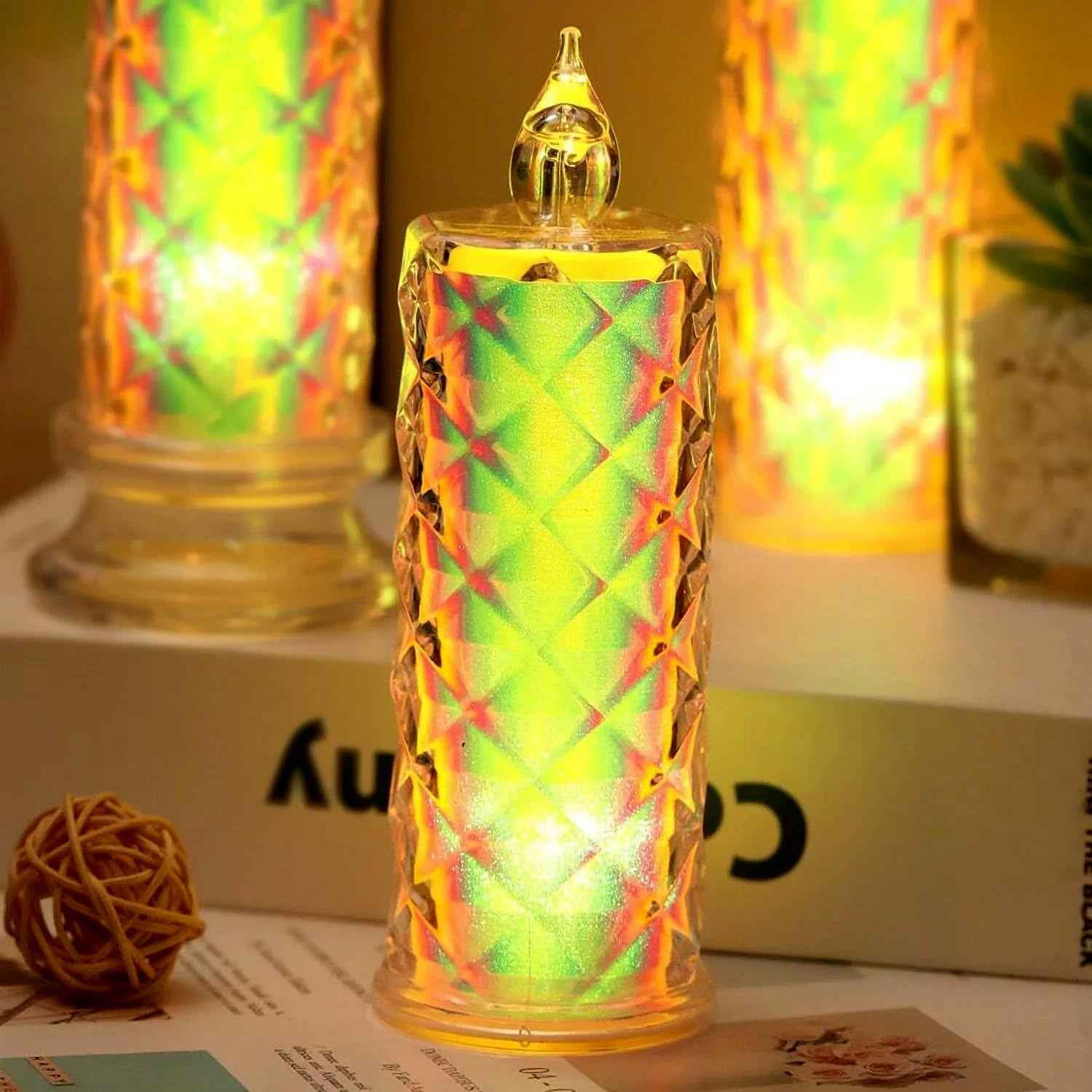 Smokeless LED Candles – Safe Flameless Set of 12 for Home Decor