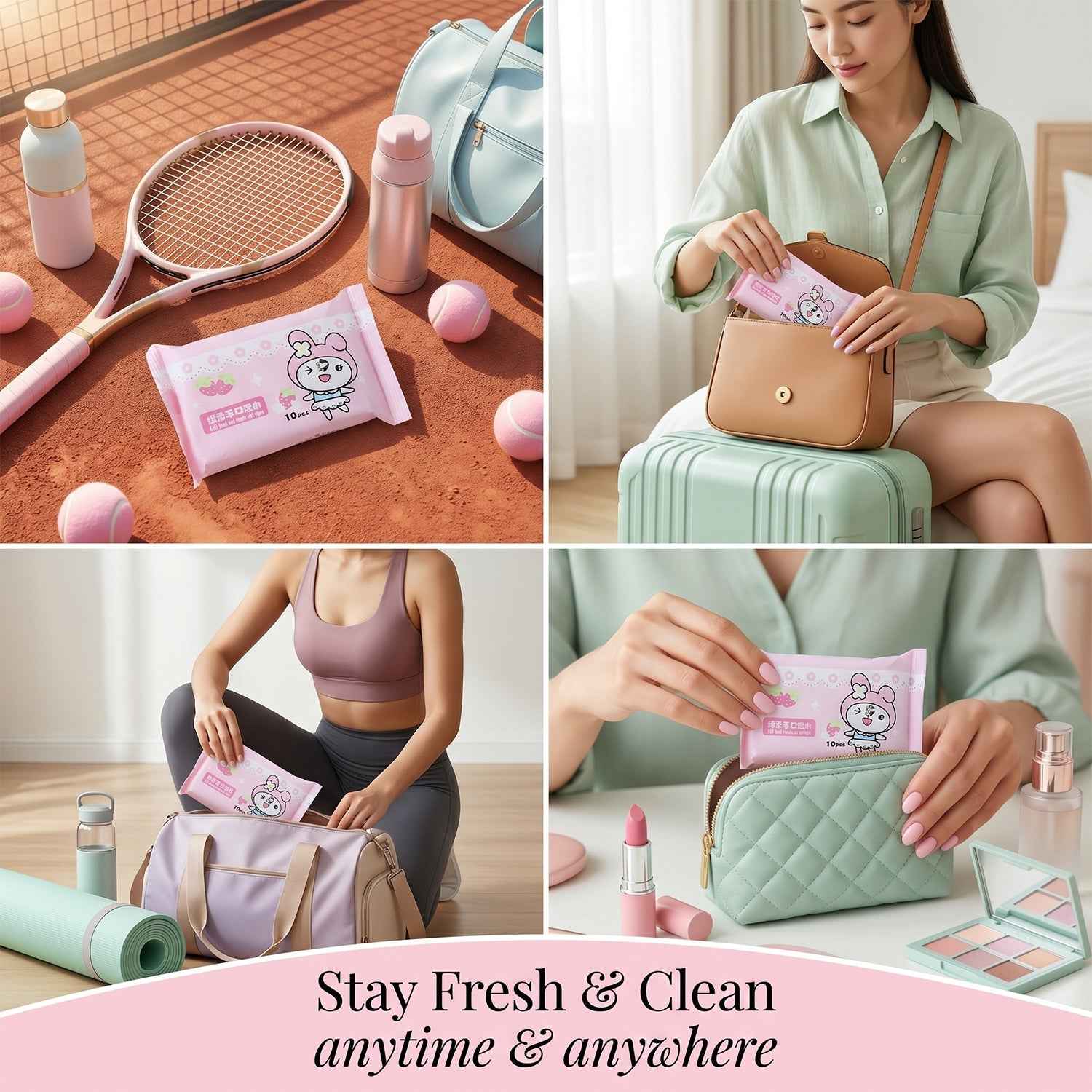 Wet Wipes for Kids Ð Gentle & Portable Cleaning Solution