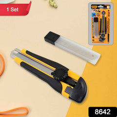 Cutter Knife Set – Heavy Duty Utility Knife with 4 Blades | Wagtail