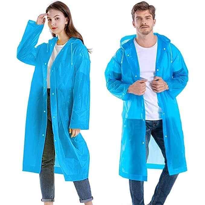 Portable EVA Raincoat – Reusable, Lightweight for Adults & Kids | Packory