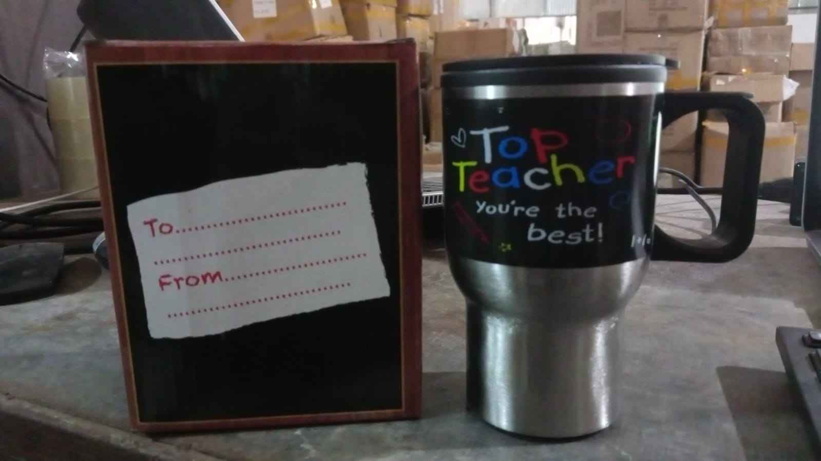 Insulated Travel Mug – Double-Walled Stainless Steel with Handle | Fervent