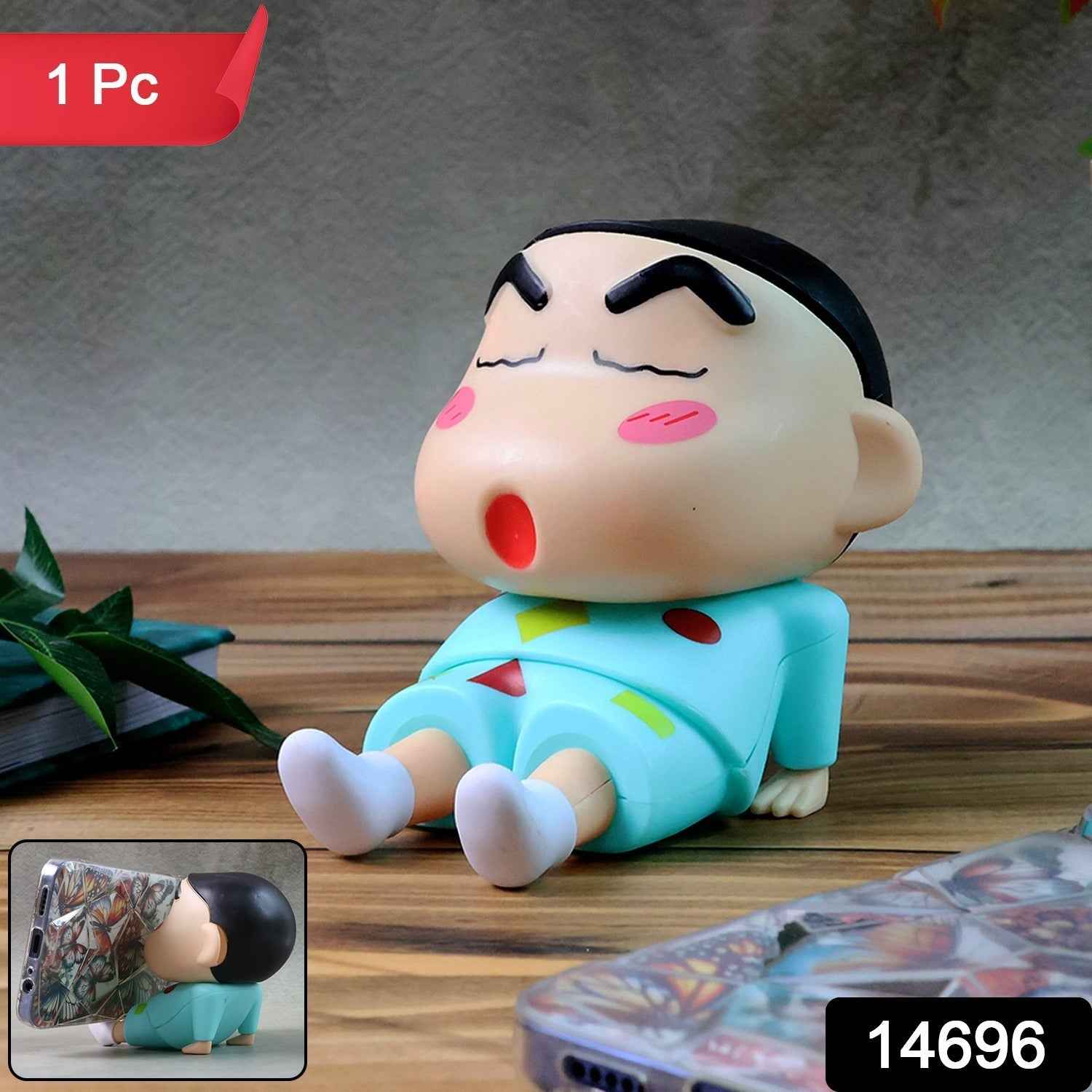 Cartoon Figurine Mobile Phone Stand – Stable & Anti-Slip Design