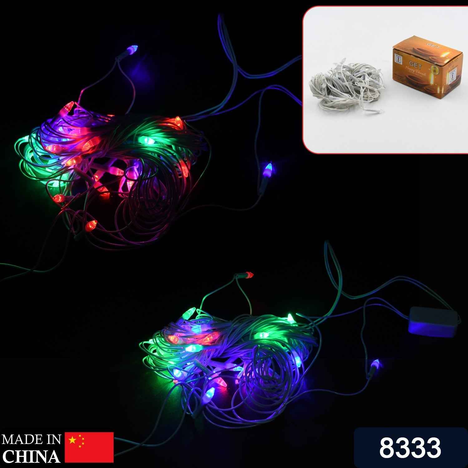 Diwali String Lights – 8M LED Indoor & Outdoor Festive Decor | Giftoiza