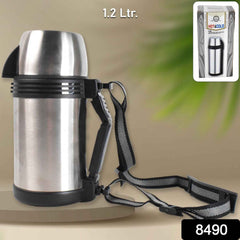 Stainless Steel Vacuum Flask Bottle 1200ml – Portable & Leakproof | Own Hydrate