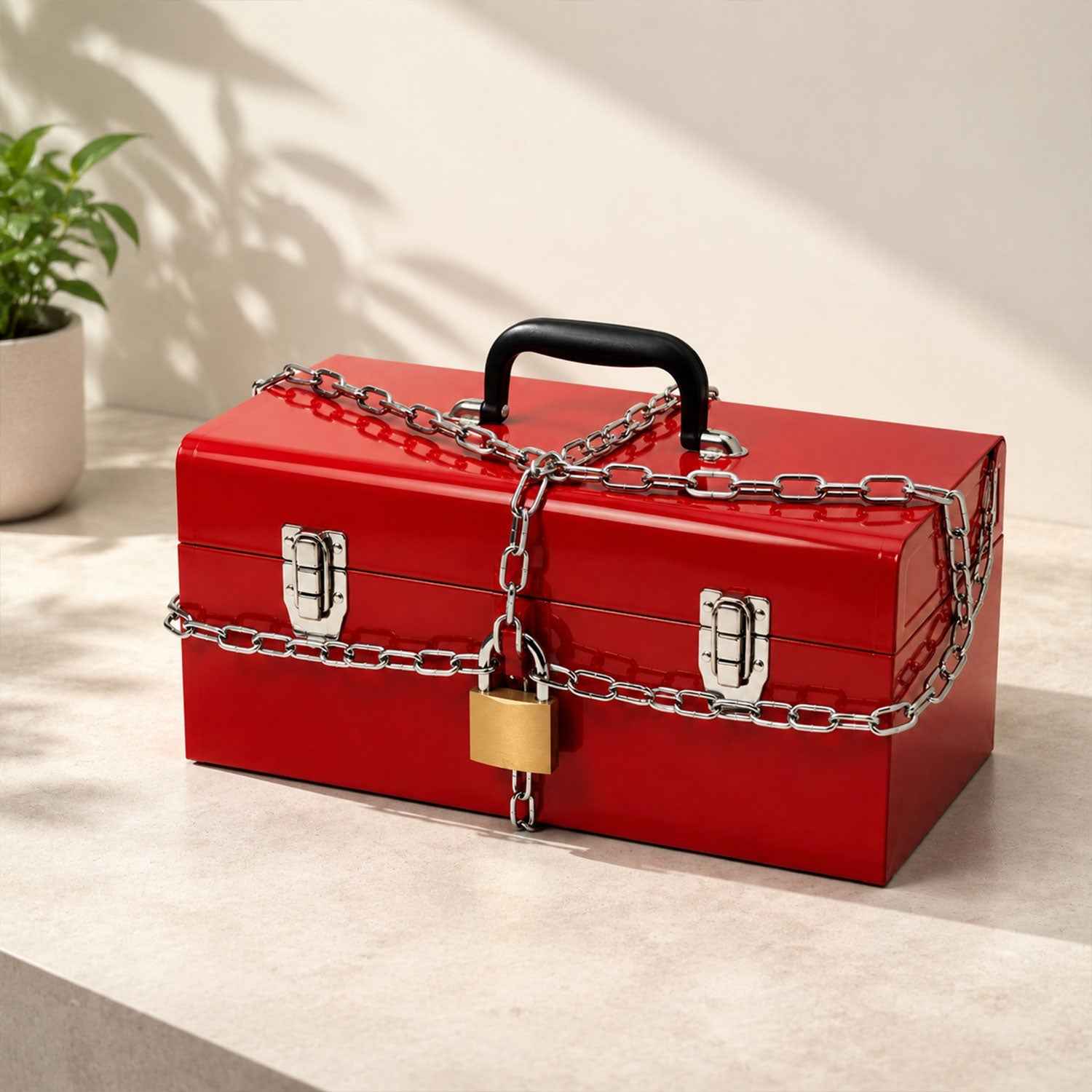 Heavy Duty Steel Luggage Lock Chain Ð 67 Inch Anti-Theft Travel Security