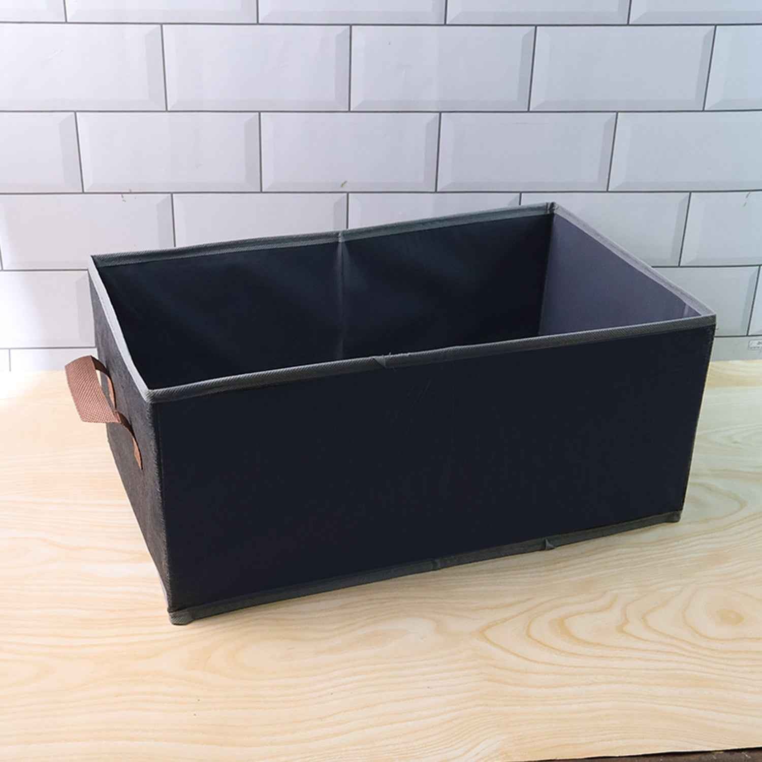 Foldable Storage Box with Handle – Large 46x28 cm Organizer