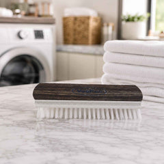 Cloth Wash Brush Ð Heavy-Duty Nylon & Wooden Handle for Household Cleaning