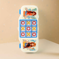 Kids Pencil Box with Built-in Tic Tac Toe Game – Fun & Durable