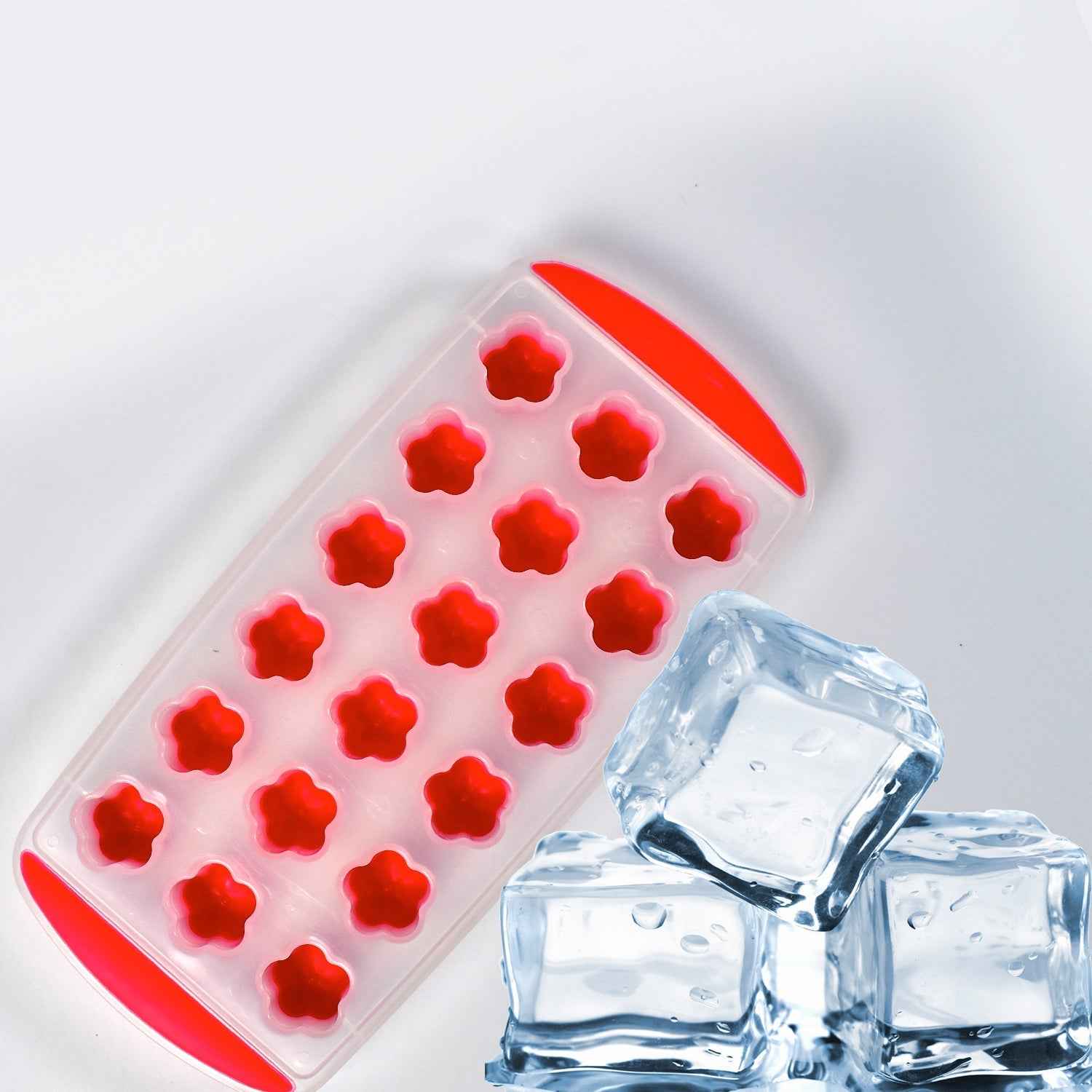 Flower Ice Tray – 18-Cavity Silicone Mold, BPA-Free | Indo Glow
