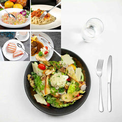 Stainless Steel Cutlery Set – 24 Pc Polished Dinnerware