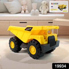 Friction-Powered Dump Truck Toy – Durable Tipping Bed Vehicle
