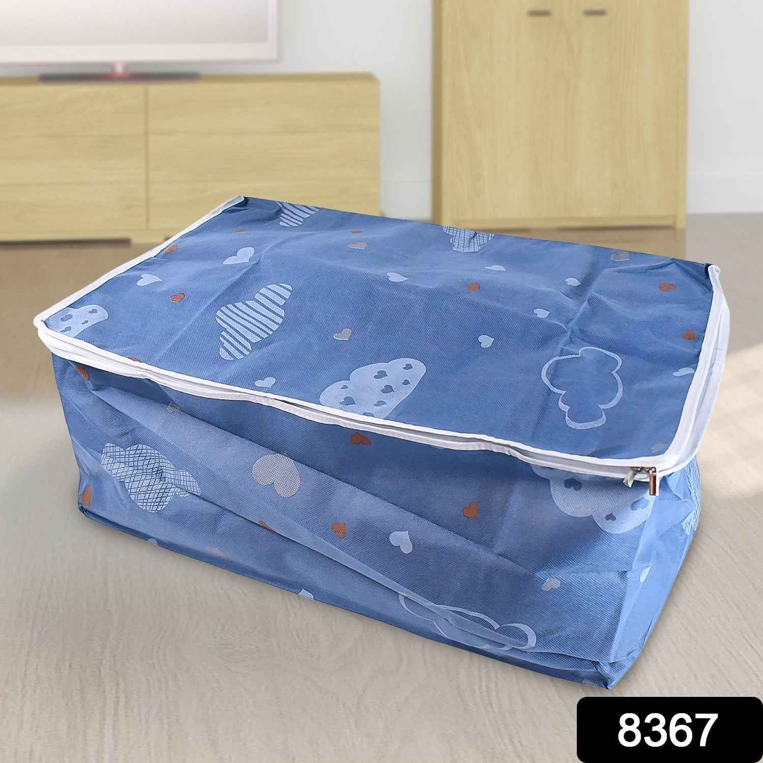 Zipper Storage Cloth Bag – Multipurpose Large Organizer |
