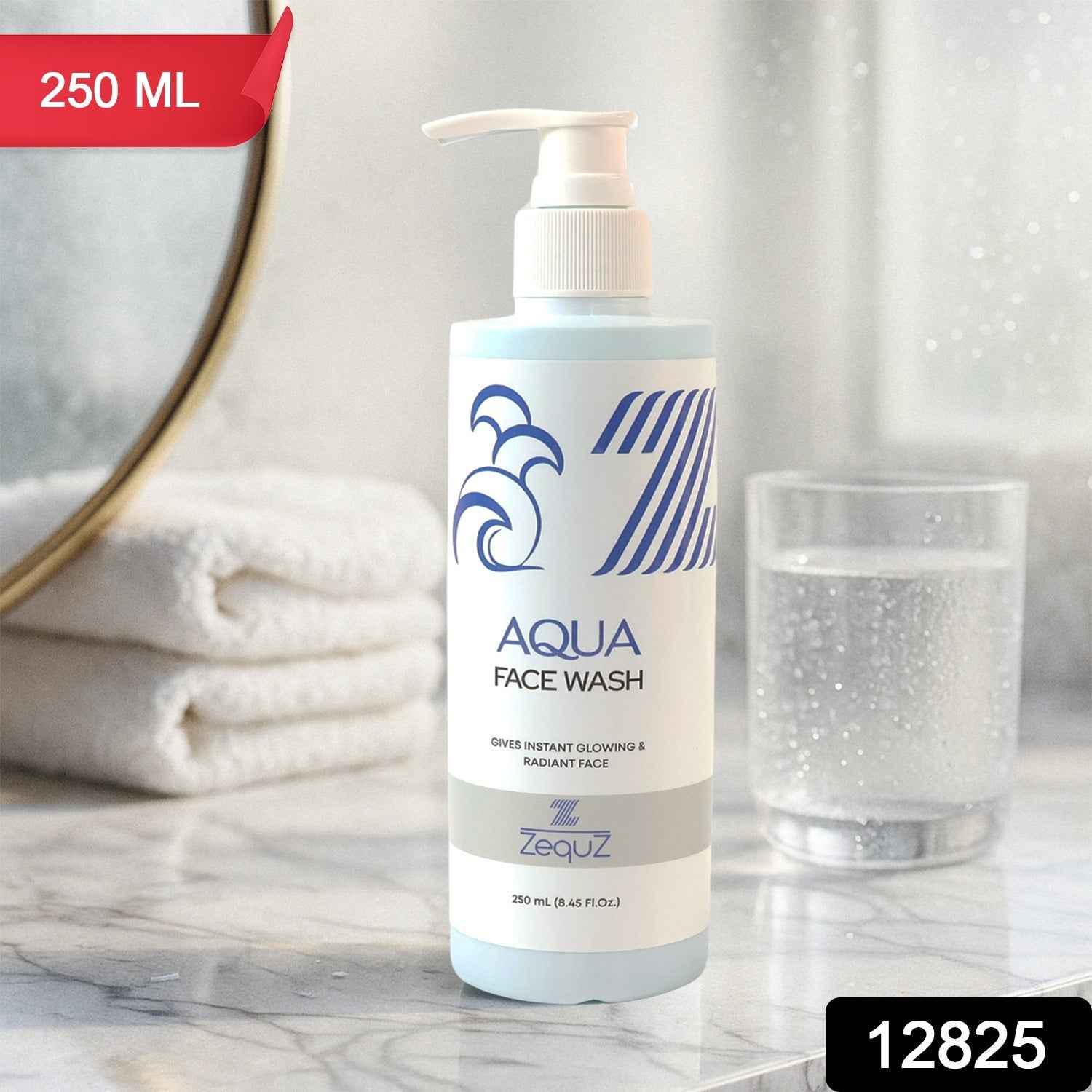 Hydrating Aqua Face Wash – Gentle Daily Moisturizing Cleanser 250ml