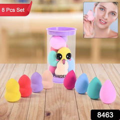 Makeup Powder Puff Set – Washable Soft Sponges in 8 Colors | BeautyBare