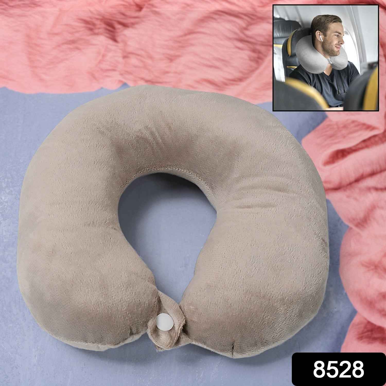 Travel Neck Pillow – Memory Foam Comfort for Journeys |