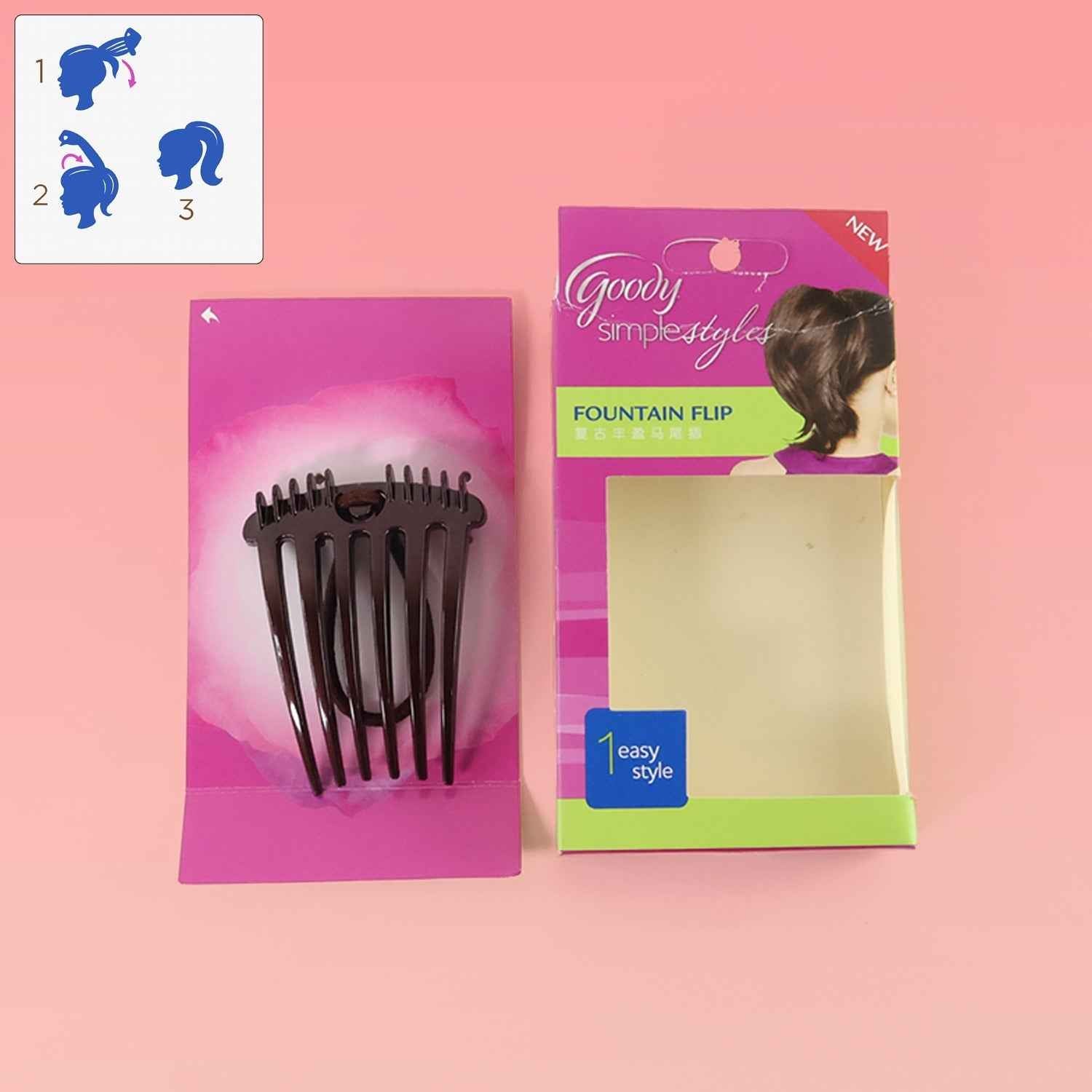 Ponytail Comb – Easy Voluminous Ponytails for Thick Hair
