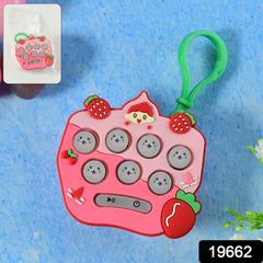 Push Button Keychain Toy – Stress Relief & Focus Fidget