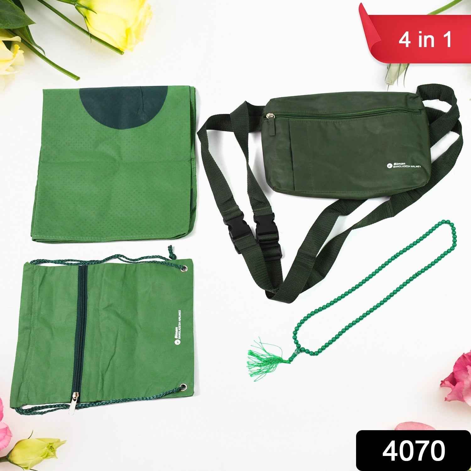 Hajj Kit Bag – 4-in-1 Pilgrimage Essentials | Blessed Trinkets