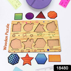 Wooden Triangle Puzzle – Educational Toy for Kids | Inventive Play