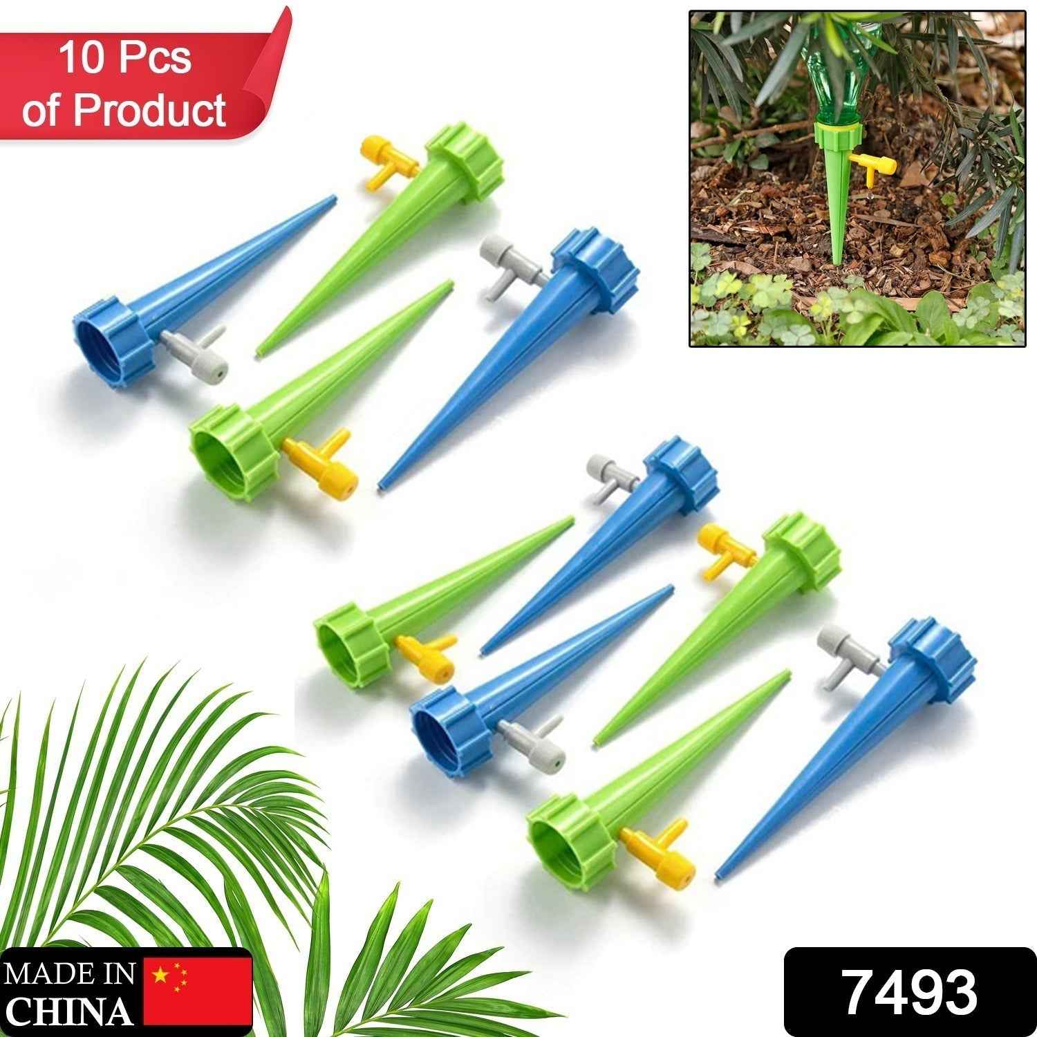 Plant Watering Spikes – Adjustable Slow Release | Grow Garden Tools