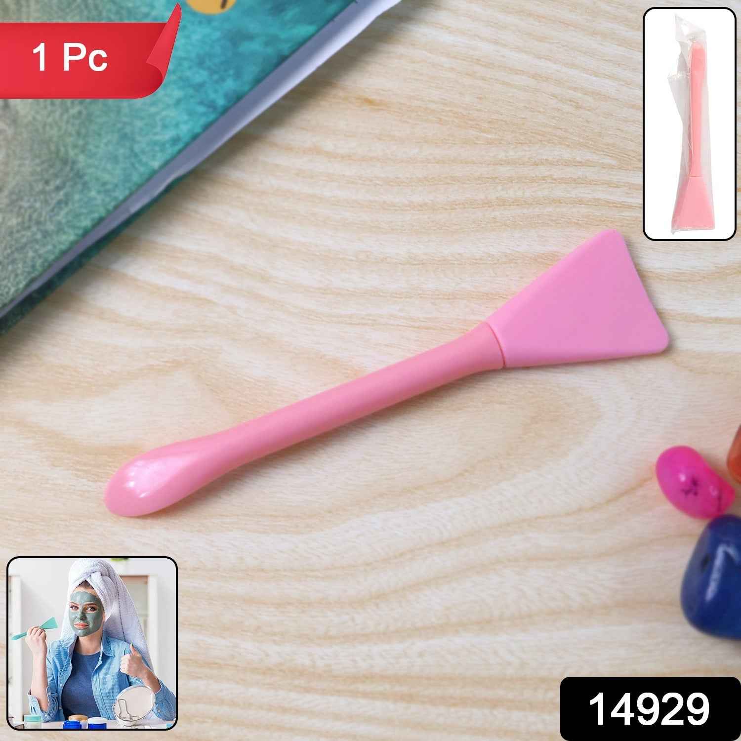 Facial Mask Applicator Spatula – Soft Silicone Tool for Even Application