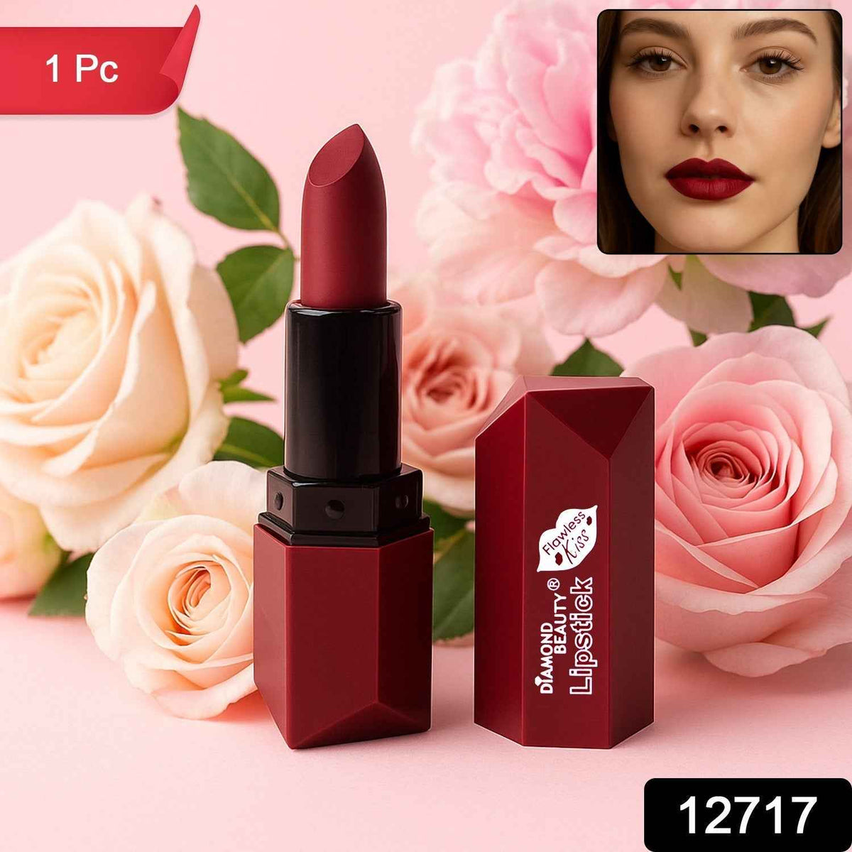 Matte Lipstick – Long-Lasting Bold Lip Color with Creamy Texture