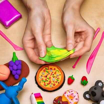 Non-Toxic Playdough – Vibrant 5-Color, 6 Pc Set | Aditi