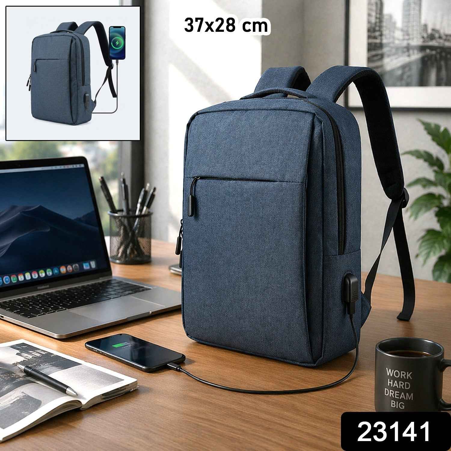 Multipurpose Travel Luggage Backpack with USB Port Ð Spacious & Secure