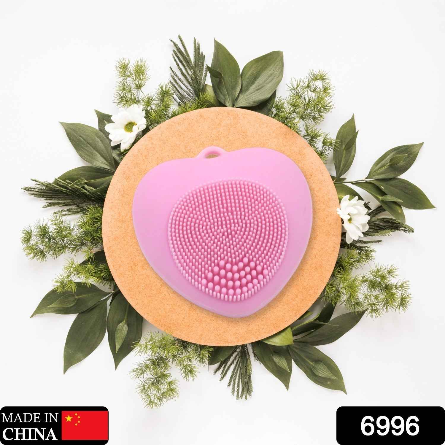 Silicone Face Wash Brush – Heart-Shaped Deep Cleansing | Glimmerly