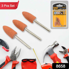 Rotary Grinding Stone Set – 3 Pcs Polishing Bits | ToolMate Pro