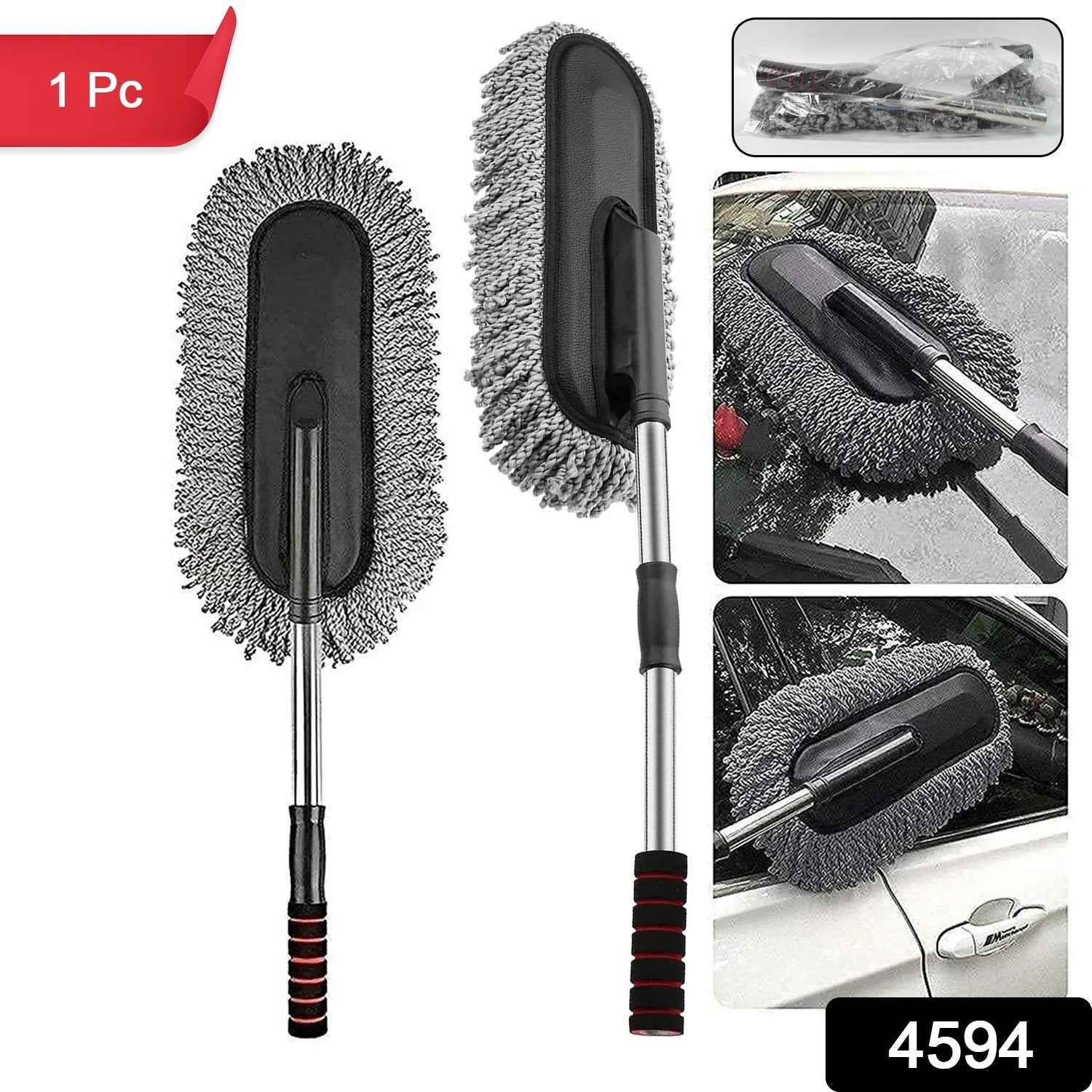 Car Dust Brush – Gentle Interior & Exterior Cleaning | Velvet Wheels